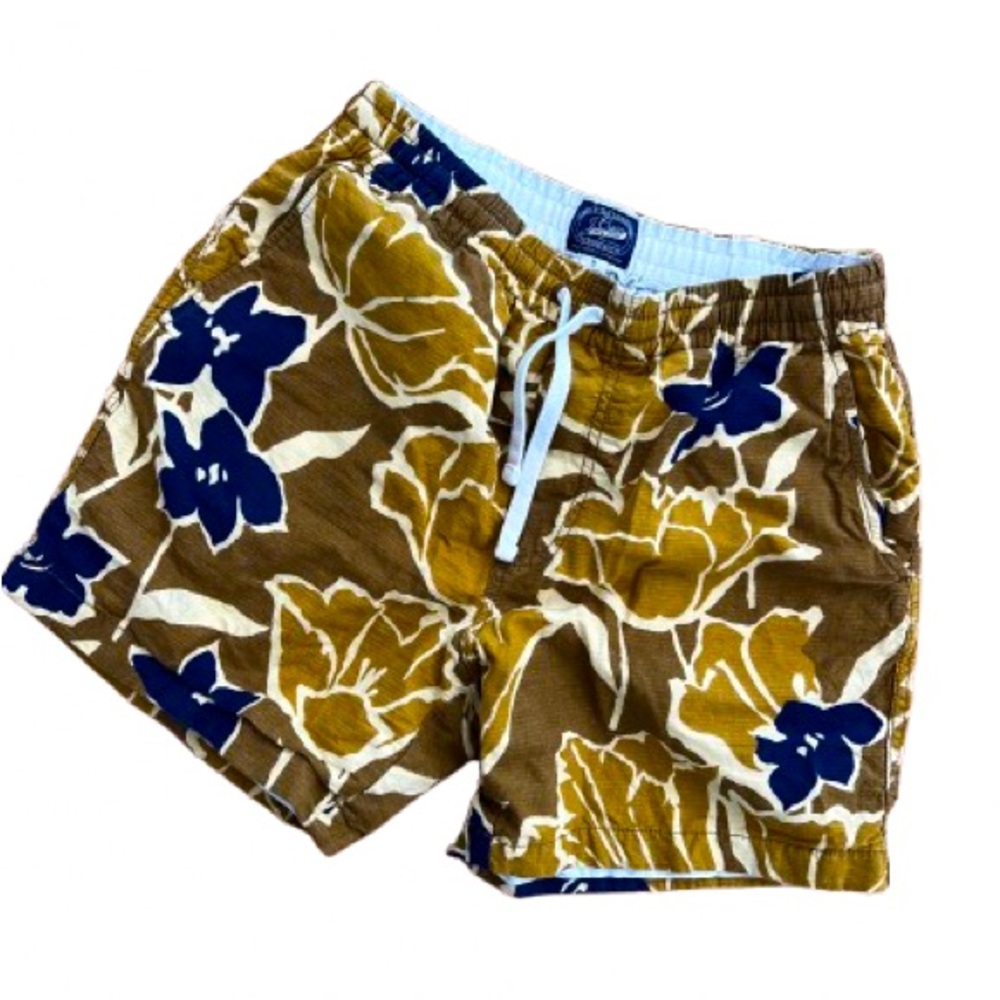 J.crew men’s hemp cotton blend dock shorts - SMALL